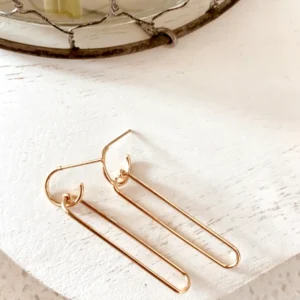 Hoops with Chain link